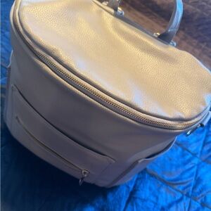 Fawn Design Cream Kids diaperbag with Front Pocket